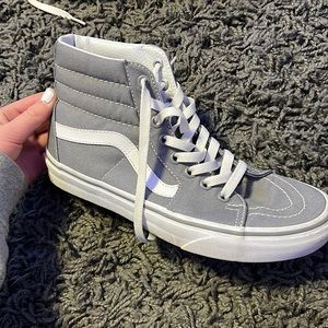 Grey High top vans